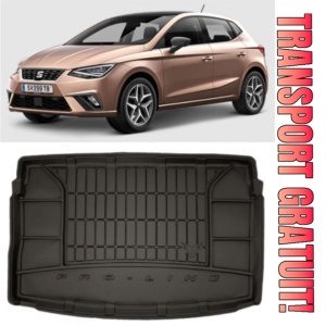 Seat Ibiza V Hatchback din 06.2017 - Prezent *1, Tavita Pentru Portbagaj Lux Premium Dedicata,