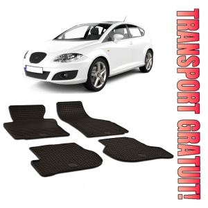 Seat Leon (2005-2012) Set 4 covorase auto cauciuc Urban Line