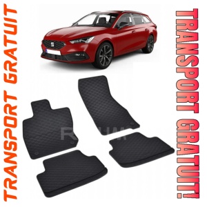 Seat Leon IV MhEV fabricat din 2020 - Prezent, Combi, set covorase auto dedicate, din cauciuc 100% Premium