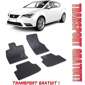 Seat Leon IV PhEV, Hatchback, fabricat din 2020 - Prezent, set covorase auto dedicate, din cauciuc 100% Premium - Transport Gratuit