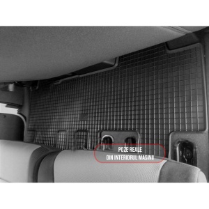 Set 1 covorase Opel Vivaro 6M 2020- prezent, randul 2, din cauciuc 100%, compatibile cu autoturismul OPEL Vivaro v3474