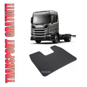 Set 1 covorase Scania R 2004-prezent, din cauciuc 100%, compatibile cu autoturismul SCANIA R