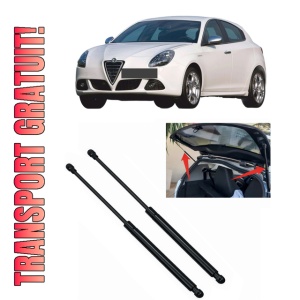 Set 2 amortizoare portbagaj haion ALFA ROMEO GIULIETTA (940_) din 2010-2020, 2 bucati, KROSNO, 4 stickere auto ALFA ROMEO