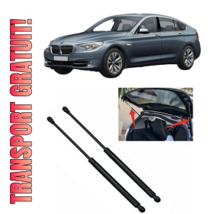 Set 2 amortizoare portbagaj haion BMW Seria 5 Gran Turismo (F07) din 2009-2017, 2 bucati, KROSNO, 4 stickere auto BMW Seria