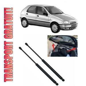 Set 2 amortizoare portbagaj haion FIAT PALIO (178_, 171_, 371_) din 1996-2003, 2 bucati, KROSNO, 4 stickere auto FIAT
