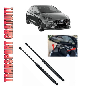 Set 2 amortizoare portbagaj haion FORD FIESTA VII (HJ, HF) din 2017-2022, 2 bucati, KROSNO, 4 stickere auto FORD