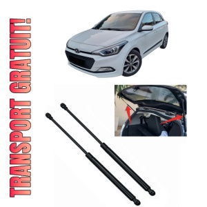 Set 2 amortizoare portbagaj haion HYUNDAI i20 II (GB, IB) din 2014-2021, 2 bucati, KROSNO, 4 stickere auto HYUNDAI