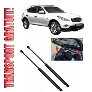 Set 2 amortizoare portbagaj haion INFINITI QX50 I din 2013-2014, 2 bucati, KROSNO, 4 stickere auto INFINITI