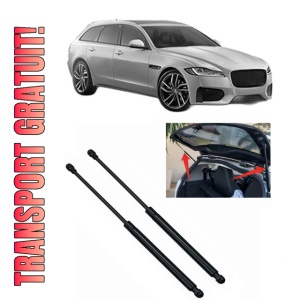 Set 2 amortizoare portbagaj haion JAGUAR XF SPORTBRAKE (X250) din 2012-2014, 2 bucati, KROSNO, 4 stickere auto JAGUAR