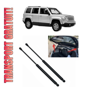 Set 2 amortizoare portbagaj haion JEEP PATRIOT (MK74) din 2007-2017, 2 bucati, KROSNO, 4 stickere auto JEEP