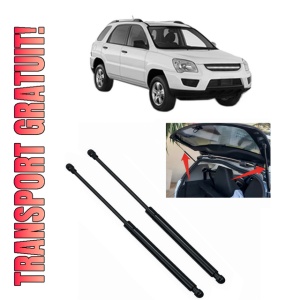 Set 2 amortizoare portbagaj haion KIA SPORTAGE II (JE_, KM_) din 2004-2010, 2 bucati, KROSNO, 4 stickere auto KIA
