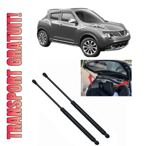 Set 2 amortizoare portbagaj haion NISSAN JUKE (F15) din 2010-2019, 2 bucati, KROSNO, 4 stickere auto NISSAN