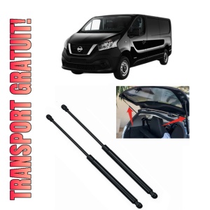 Set 2 amortizoare portbagaj haion NISSAN NV300 Kombi (X82) din 2016-2016, 2 bucati, KROSNO, 4 stickere auto NISSAN