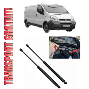 Set 2 amortizoare portbagaj haion OPEL VIVARO A Van (X83) din 2001-2014, 2 bucati, KROSNO, 4 stickere auto OPEL