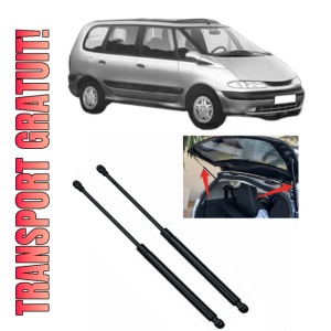 Set 2 amortizoare portbagaj haion RENAULT ESPACE III (JE0_) din 1996-2002, 2 bucati, KROSNO, 4 stickere auto RENAULT