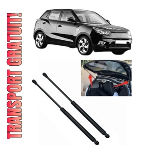 Set 2 amortizoare portbagaj haion SSANGYONG Tivoli din 2015-2020, 2 bucati, KROSNO, 4 stickere auto SSANGYONG