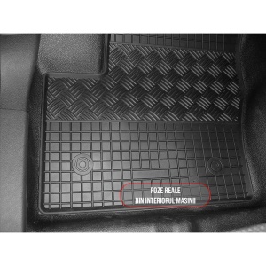 Set 2 covorase Ford Tourneo Connect 2M 2019-prezent, din cauciuc 100%, compatibile cu autoturismul FORD Tourneo v1612