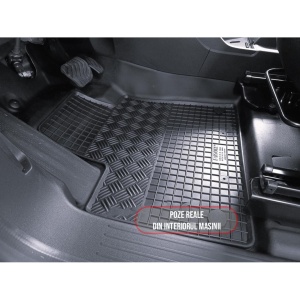 Set 2 covorase Mercedes Ecitan 2 Locuri 2022-prezent, din cauciuc 100%, compatibile cu autoturismul MERCEDES eCitan v1660