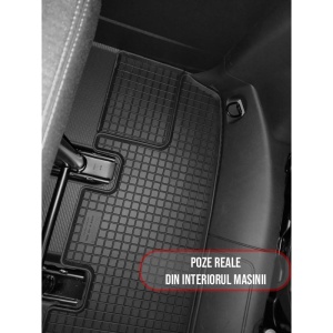 Set 2 covorase Renault Trafic 2021- prezent, Randul 2 din cauciuc 100%, compatibile cu autoturismul RENAULT Trafic v3307