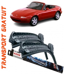 Set 2 stergatoare parbriz AR450S (450mm x 450mm) pentru Mazda MX-5 (NA) (08.89-11.97) Bosch accesorii pentru autoturismul tau - masina v218056