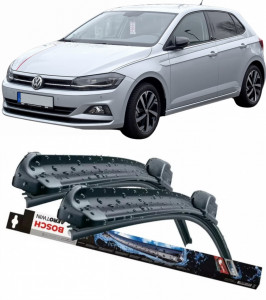 Set 2 stergatoare parbriz Bosch Aerotwin 600/475mm compatibile cu Volkswagen Polo VI (2017-prezent) Bosch accesorii pentru autoturismul tau - masina v222439