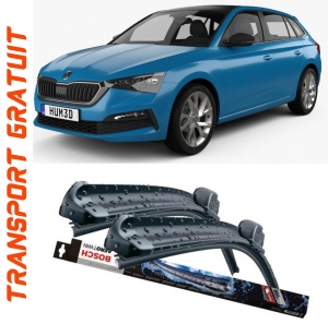 Set 2 stergatoare parbriz Bosch Aerotwin 600/475mm compatibile cu Skoda Scala (2019-prezent) Bosch accesorii pentru autoturismul tau - masina v222481