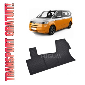 Set 3 covorase Volkswagen T7 Multivan 2M 2022-prezent, din cauciuc 100%, compatibile cu autoturismul Volkswagen T7