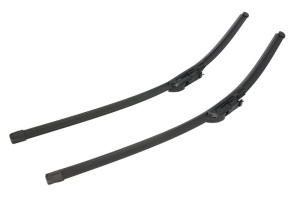 Set 3 stergatoare BMW Seria 5 Touring (E61) din 2004 - 2010, pentru parbriz si luneta fata si spate auto, Bosch Twin, din cauciuc siliconat rezistent, 4 Stickere Auto BMW v4160