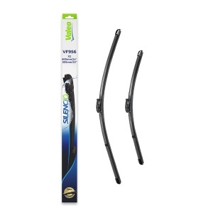 Set 3 stergatoare BMW Seria X2 (F39) din 2017 - 2023, pentru parbriz si luneta fata si spate auto, Valeo HydroConnect, din cauciuc siliconat rezistent, 4 Stickere Auto BMW v12799
