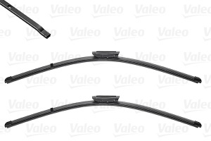 Set 3 stergatoare CITROEN C4 CACTUS din 2014 - 2018, pentru parbriz si luneta fata si spate auto, Valeo Silencio, din cauciuc siliconat rezistent, 4 Stickere Auto CITROEN v12859