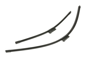 Set 3 stergatoare FORD TRANSIT CUSTOM V362 Bus (F3) din 2012-2023, pentru parbriz si luneta fata si spate auto, Bosch Twin-Aerotwin, din cauciuc siliconat rezistent, 4 Stickere Auto FORD - Img 5