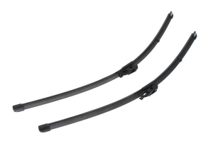 Set 3 stergatoare MINI MINI COUNTRYMAN (F60) din 2016 - 2019, pentru parbriz si luneta fata si spate auto, Valeo Silencio, din cauciuc siliconat rezistent, 4 Stickere Auto MINI v12955