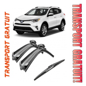 Set 3 stergatoare parbriz si luneta AR141S (650mm x 400mm) pentru Toyota RAV4 (A4) (12.12 -) Bosch