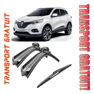 Set 3 stergatoare parbriz si luneta AR141S (650mm x 400mm) pentru Renault Kadjar (HL) (06.15 -) Bosch