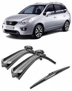 Set 3 stergatoare parbriz si luneta AR604S (600mm x 450mm) pentru Kia Carens (FC) (08.04-08.06) Bosch accesorii pentru autoturismul tau - masina v217408
