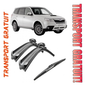 Set 3 stergatoare parbriz si luneta AR604S (600mm x 450mm) pentru SUBARU Forester (S12) (12.07-12.12) Bosch