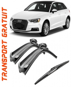 Set 3 stergatoare parbriz si luneta Bosch Aerotwin pentru Audi A3 (8VA) Sportback (09.12 -) Bosch accesorii pentru autoturismul tau - masina v218905