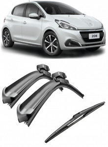Set 3 stergatoare parbriz si luneta Bosch Aerotwin pentru Peugeot 208 (01.12-) Bosch accesorii pentru autoturismul tau - masina v218751