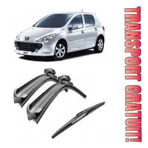 Set 3 stergatoare parbriz si luneta Bosch Aerotwin pentru Peugeot 307 (T6) (06.05 - 08.07) Bosch