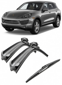 Set 3 stergatoare parbriz si luneta Bosch Aerotwin pentru Porsche Cayenne (07.10 - 08.14) Bosch accesorii pentru autoturismul tau - masina v218668