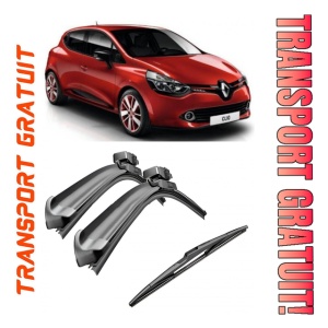 Set 3 stergatoare parbriz si luneta Bosch Aerotwin pentru Renault Clio IV (BH) (05.12 -) Bosch