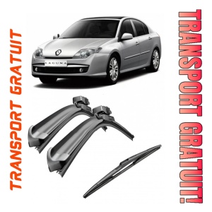 Set 3 stergatoare parbriz si luneta Bosch Aerotwin pentru Renault Laguna III (BT) (10.07 -) Bosch