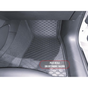 Set 4 covorase Audi A5 Mhev 2025-prezent, din cauciuc 100%, compatibile cu autoturismul AUDI A5 v399