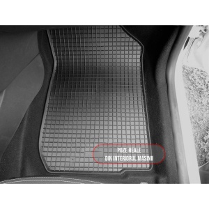 Set 4 covorase Dacia Sandero 2013-2020, din cauciuc 100%, compatibile cu autoturismul DACIA Sandero v3787