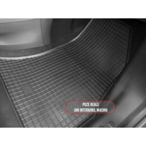 Set 4 covorase Fiat 500L 2012-2022, din cauciuc 100%, compatibile cu autoturismul FIAT 500L v1173