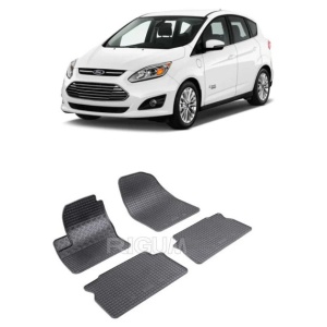 Set 4 covorase Ford C-Max 2004-2010, din cauciuc 100%, compatibile cu autoturismul FORD C-Max v762