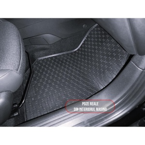 Set 4 covorase Jeep Avenger 2023-prezent, din cauciuc 100%, compatibile cu autoturismul JEEP Avenger v5318