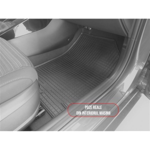 Set 4 covorase Kia Rio 2017-prezent, din cauciuc 100%, compatibile cu autoturismul KIA Rio v6014