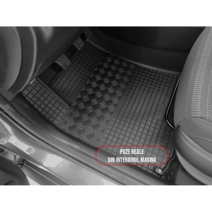 Set 4 covorase Kia Rio 2021-prezent, din cauciuc 100%, compatibile cu autoturismul KIA Rio v5569