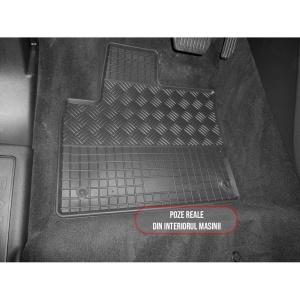 Set 4 covorase Land Rover Range Rover Evoque 2011-2019, din cauciuc 100%, compatibile cu autoturismul LAND ROVER v1636